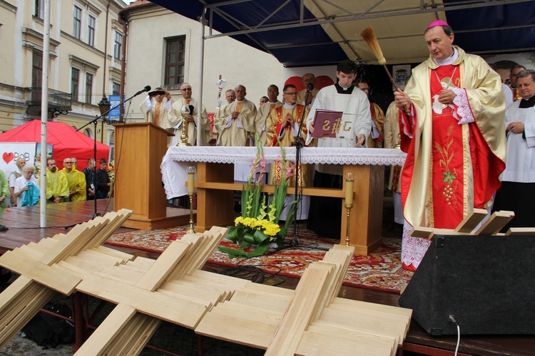 Msza św. na rozpoczęcie pielgrzymki