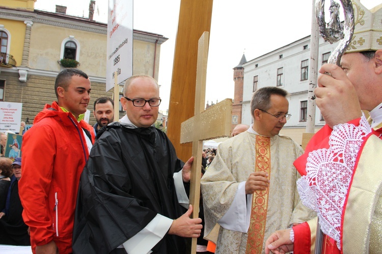 Msza św. na rozpoczęcie pielgrzymki