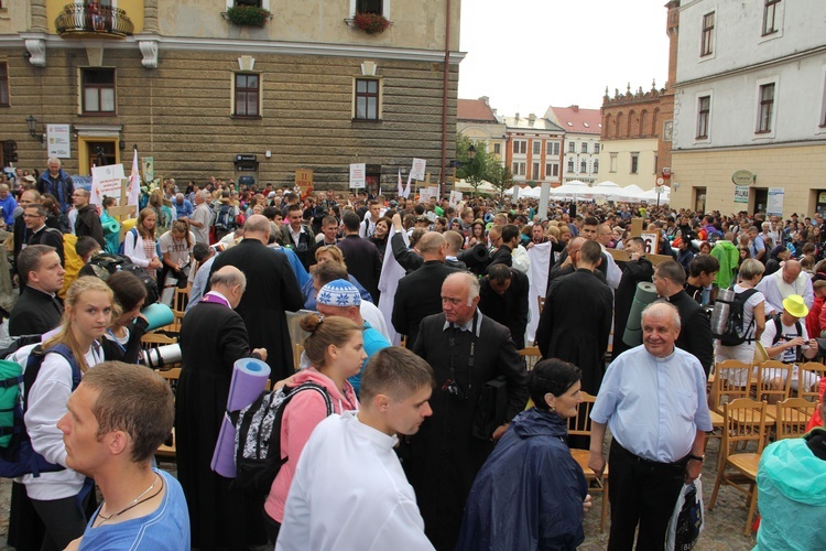 Msza św. na rozpoczęcie pielgrzymki