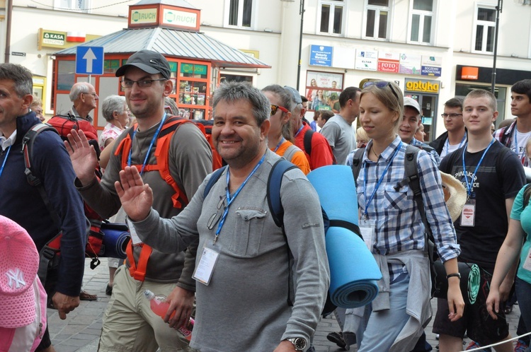 Wyjście pielgrzymki, część B