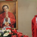 Wprowadzenie relikwii bł. ks. Jerzego do kościoła św. Franciszka