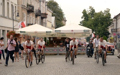 Rajd z okazji 130 lat rowerów w Radomiu