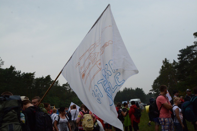 Pielgrzymkowy, mokry poniedziałek