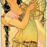 Alfons Mucha, „Salome”,  litografia, 1897, kolekcja prywatna