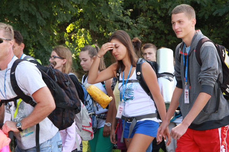 Pielgrzymi z części A. Dzień trzeci.