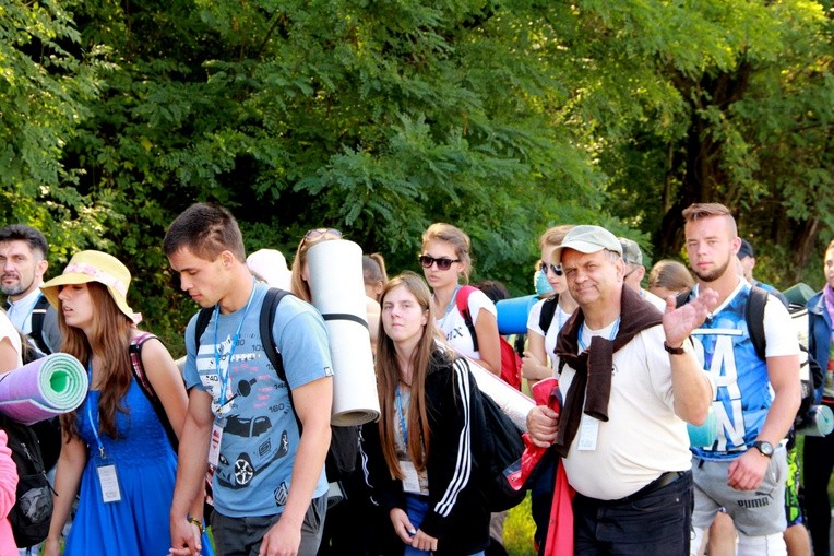 Pielgrzymi z części A. Dzień trzeci.