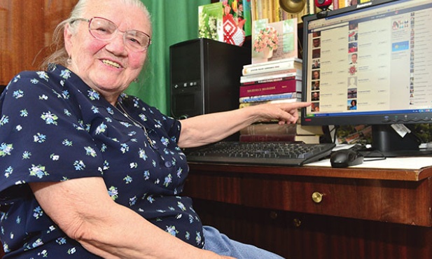  Pani Irena ma dzisiaj ponad 78 lat. – Dziękuję Panu za otwarty, przytomny umysł i siły fizyczne, bo wtedy łatwiej pracuje się nad tym co duchowe – mówi