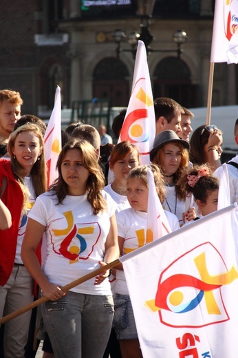 Klip ŚDM na Rynku Głównym - cz. 1