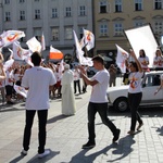 Klip ŚDM na Rynku Głównym - cz. 2