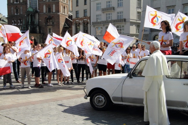 Klip ŚDM na Rynku Głównym - cz. 2