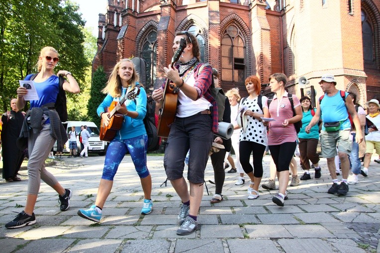 Łaskawa pogoda na pierwszych kilometrach