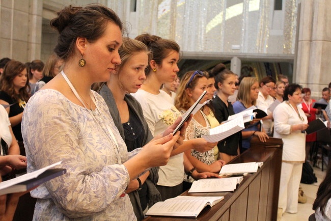 Warsztaty Muzyki Niezwykłej - Msza św. w Centrum św. Jana Pawła II