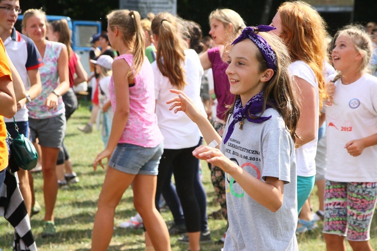 Flash mob na postoju w Koszęcinie