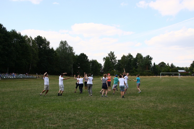 Flash mob na postoju w Koszęcinie