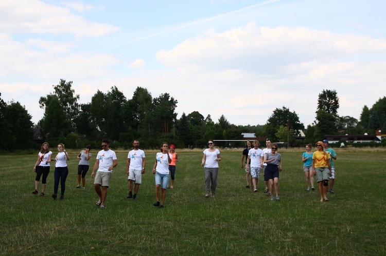 Flash mob na postoju w Koszęcinie