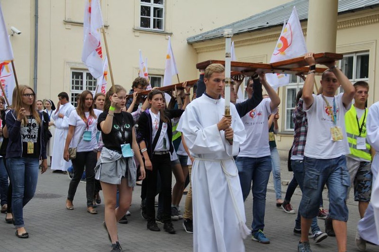 Rozpoczęcie peregrynacji znaków ŚDM 