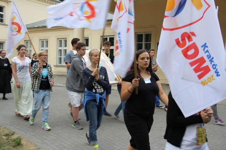 Rozpoczęcie peregrynacji znaków ŚDM 