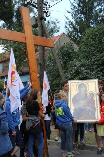 Rozpoczęcie peregrynacji znaków ŚDM 