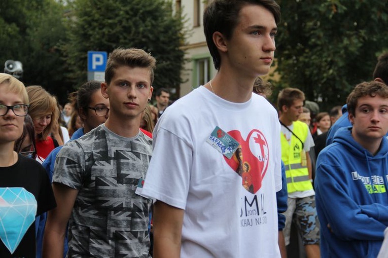 Rozpoczęcie peregrynacji znaków ŚDM 