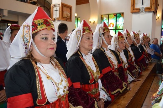 Msza św. w kościele św. Krzyża