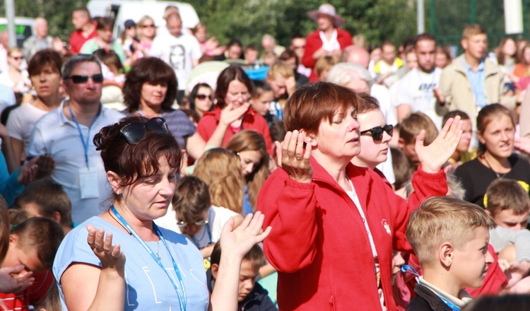 Msza św. w Sokolnikach dla części B