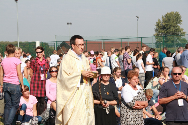 Msza św. w Sokolnikach dla części B