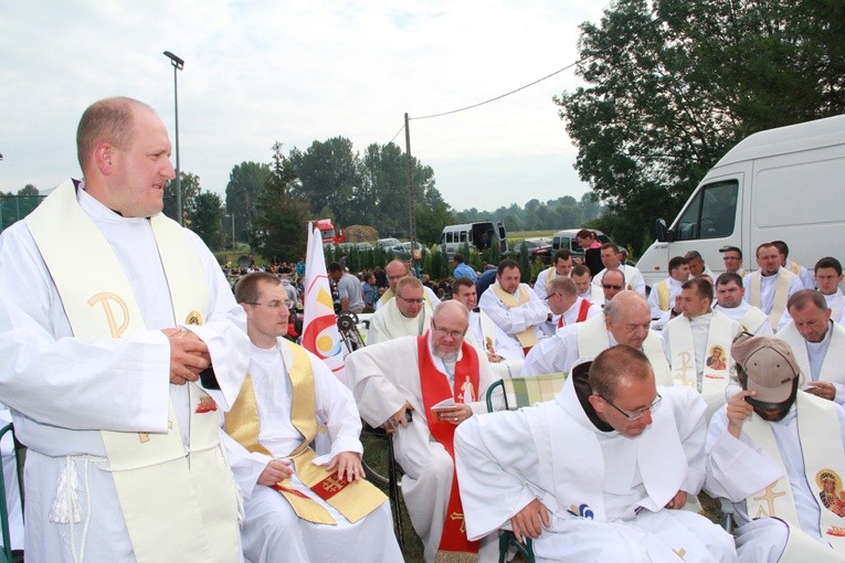 Msza św. w Sokolnikach dla części B