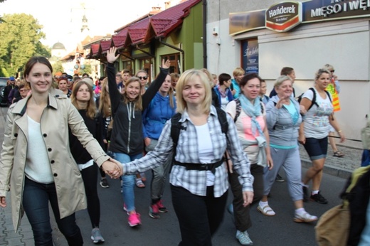 Pielgrzymi z Żywca wyruszyli na Jasną Górę - A.D. 2015