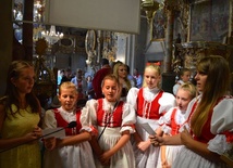 Przyjęcie relikwii św. Jana Pawła II