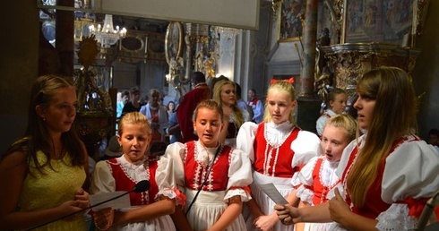Przyjęcie relikwii św. Jana Pawła II