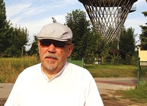  Marek Zalewski, znany ciechanowski plastyk, od lat apeluje o ratowanie wieży ciśnień