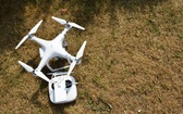 Dron w akcji