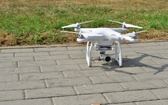 Dron w akcji