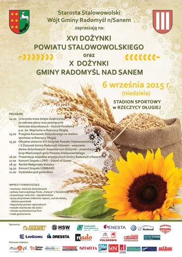 Dożynki powiatu stalowowolskieo