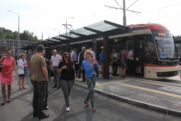 Otwarcie linii tramwajowej na Morenę