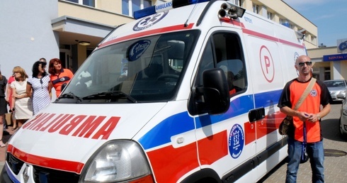 Karetka dla ukraińskich ratowników