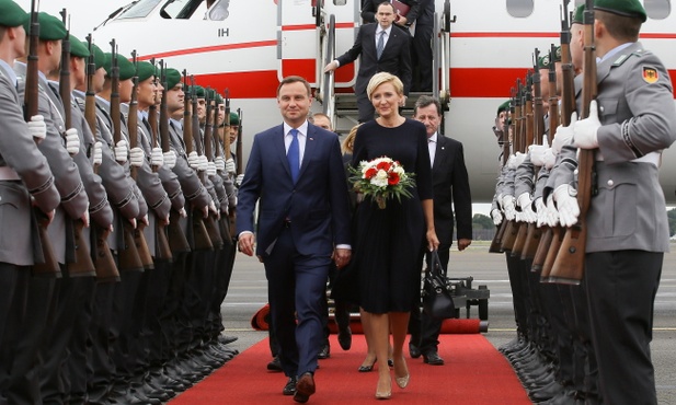 Prezydent Duda już w Berlinie