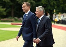 Gauck: podziwiam odwagę i determinację Polaków