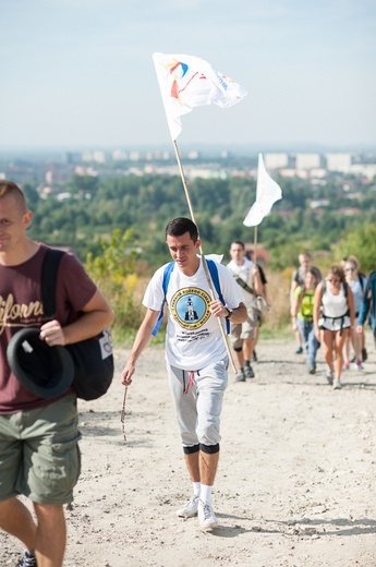 Pielgrzymka młodych w drodze