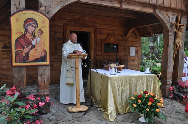 Pielgrzymka trzeźwości w Polanowie