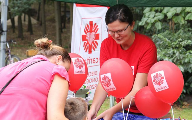 Szkolny festyn Caritas