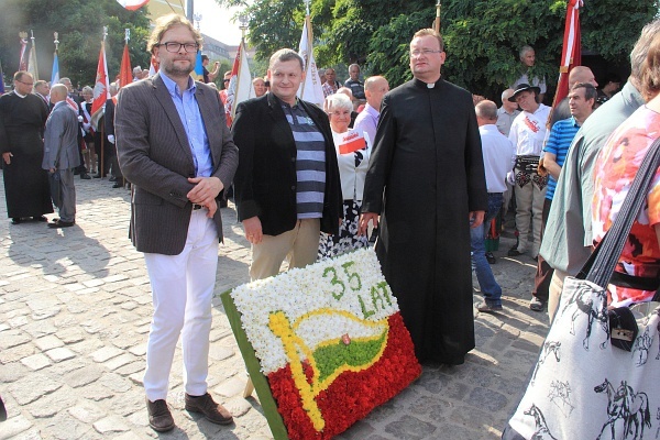 Msza św. w 35. rocznicę "Solidarności"