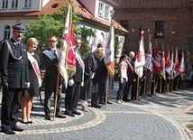 Po Mszy św. odbyła się krótka ceremonia przy pomniku Jana Pawła II