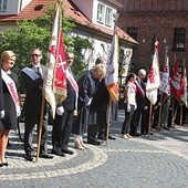 Po Mszy św. odbyła się krótka ceremonia przy pomniku Jana Pawła II