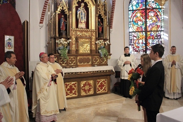 Msza św. na rozpoczęcie roku szkolnego - Kielno