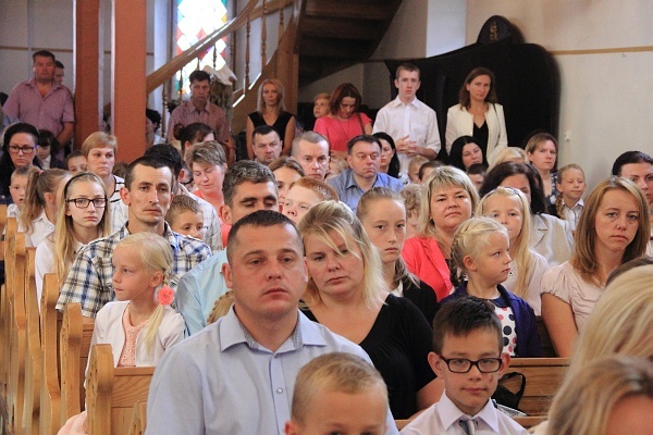 Msza św. na rozpoczęcie roku szkolnego - Kielno