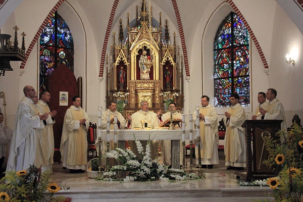 Msza św. na rozpoczęcie roku szkolnego - Kielno