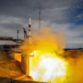 Sojuz wystartował 
