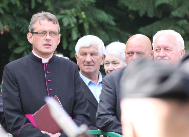 Odsłonięcie tablicy poświęconej Niezłomnym Żolnierzom - Sybirakom