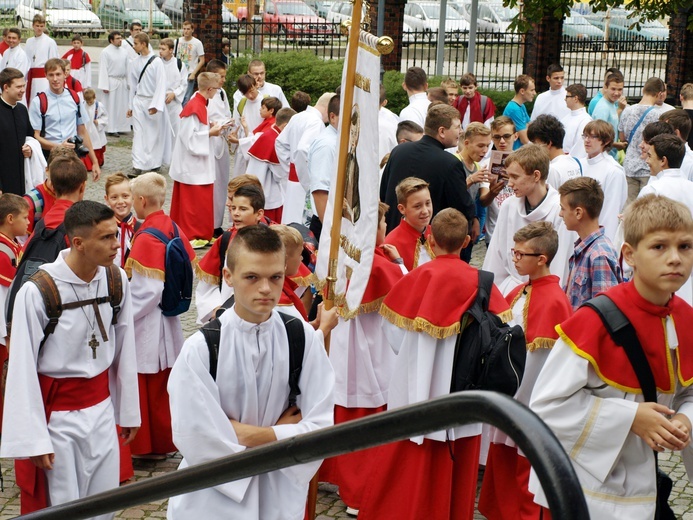 Pielgrzymka Ministrantów do katedry Chrystusa Króla w Katowicach